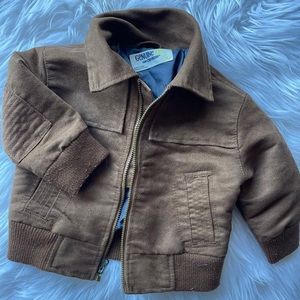 Baby suede jacket